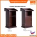 OW ROS89 - CLASSIC WOODEN PODIUM ROSTRUM | LECTERN (SWING DOOR AND LOCK)